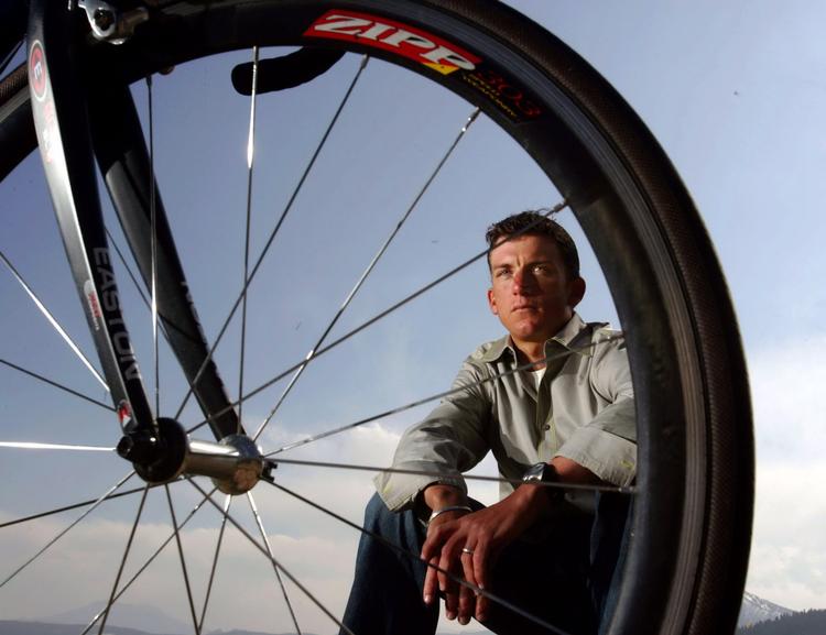 Dømt. Tyler Hamilton er nu 41 år år. I sin karriere blev han to gange udelukket for brug af doping. 