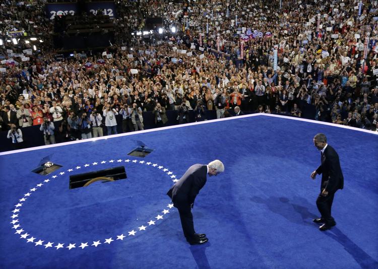 ...da Barack Obama kom på scenen.... 