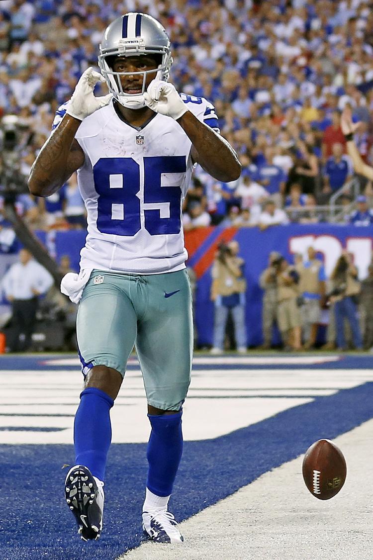 Sejr. Wide receiver Kevin Ogletree spillede en fin kamp mod NY Giants. 