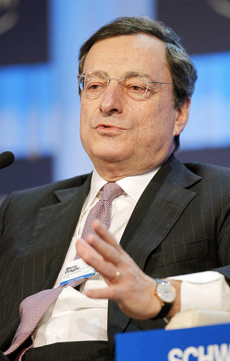 Økonomi. Mario Draghi, chef for den Europæiske Centralbank, mødes i dag med Jens Wiedmann. 