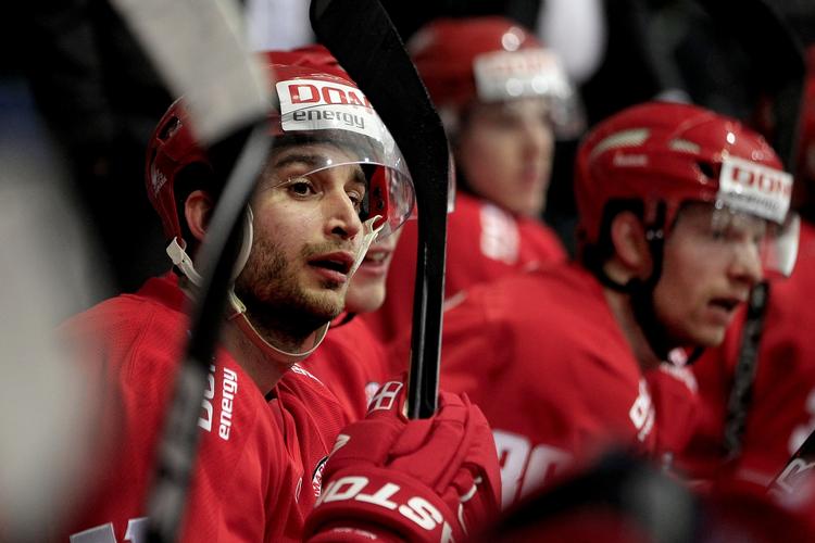 Mål. Frans Nielsen var med et mål og tre assists Danmarks bedste, da holdet slog Italien i en testkamp kort før VM. Nu skal succesen gentages. 