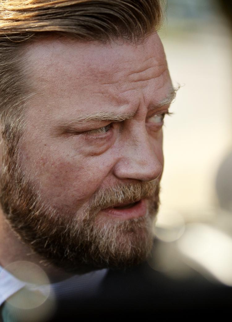 Overrasket. »Jeg er meget overrasket over politiets sigtelse«, siger Peter Arnfeldt. 