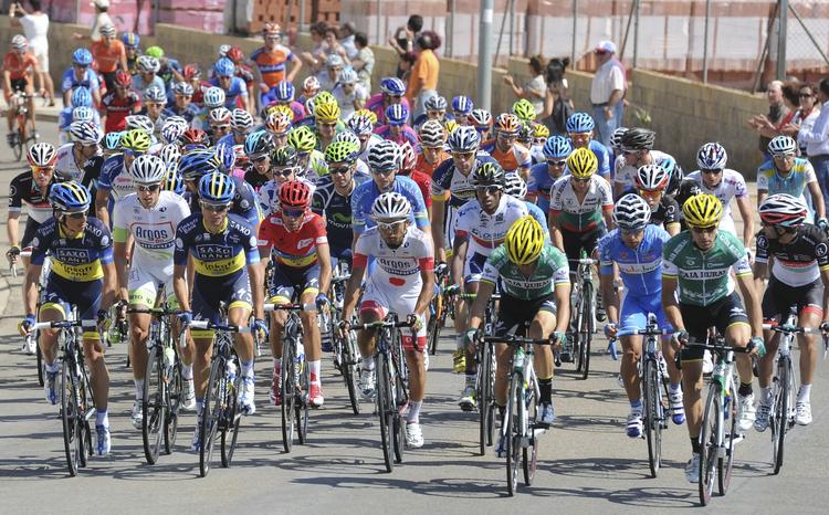 adstadigt. Feltet havde ikke travlt på den lange flade 19. etape af Vuelta a Espana. 