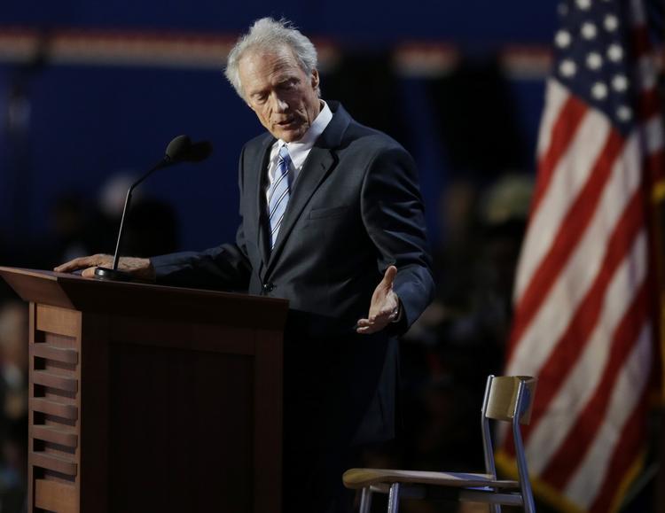 Luftigt. Clint Eastwood løb med en omfattende del af opmærksomheden på republikanernes konvent efter en samtale med en usynlig Obama. 