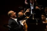 Maestro. DR SymfoniOrkestrets nye, spanske chefdirigent Rafael Frühbech de Burgos til første torsdagskoncert med sit danske orkester i Koncerthuset. 