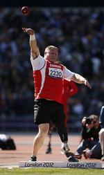 Guld. Jackie Christiansen var eneste danske vinder i London. 