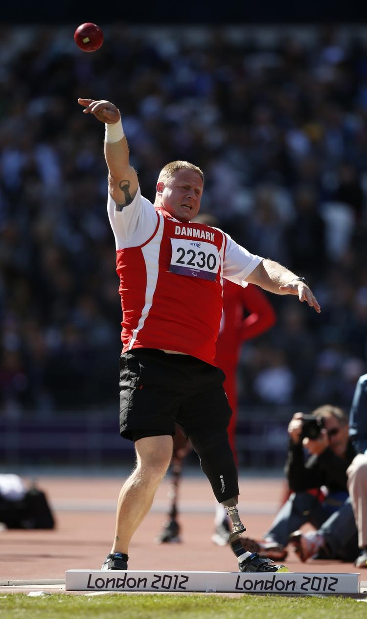 Guld. Jackie Christiansen var eneste danske vinder i London. 