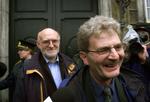 Aage Frandsen and Holger Nielsen are criticising senior Socialist People's Party members for choosing their winner in the party leadership race before anyone has yet said they are contestants. Archive. 