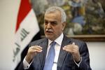 DØMT. Iraks vicepræsident Tareq al-Hashemi er dømt til døden for at have drabt en advokat og en brigadegeneral. 