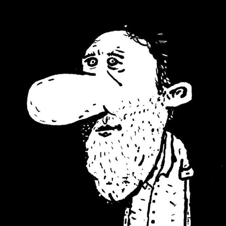 Selvportræt af Philip Ytournel. 