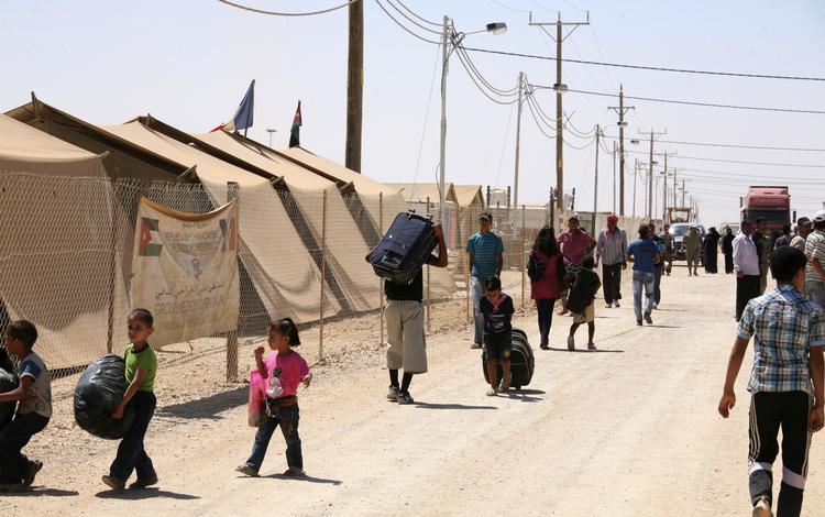 TRÆNGSEL. Flygtningelejrene i grænselandet til Syrien er godt fyldt op. 