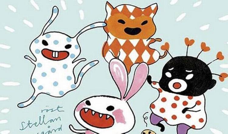 Debat.  'Liten skär och alla små brokiga' hedder en ny svensk børnefilm. På engelsk har den titlen 'Little Pink &amp; Brokiga', som her ses på Facebook. 