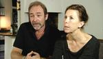 Besparelser. Karin Jagd og Martin Miehe-Renard har »edderhylende« sparet tonsvis af penge på at skifte Danske Bank ud, lyder deres egne ord. Foto: DR 