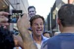 Slutspurt. Hollands liberale leder, Mark Rutte, kæmper til det sidste for at genvinde magten ved valget i dag. 