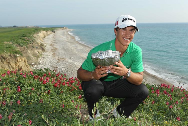 vinderen. Som den eneste danske mand har Thorbjørn Olesen i år vundet på European Tour. 