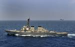 Uro. Amerikanerne sender nu to destroyere afsted mod Libyen, efter at USA's ambassadør tirsdag blev dræbt i Benghazi. På billedet ses den ene af de to, USS McFaul. 
