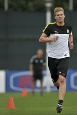 sved. Nicklas Bendtner er gået i skarp træning i Juventus, hvor de fysiske trænere ikke var helt tilfredse med den store danskers fysiske form. 