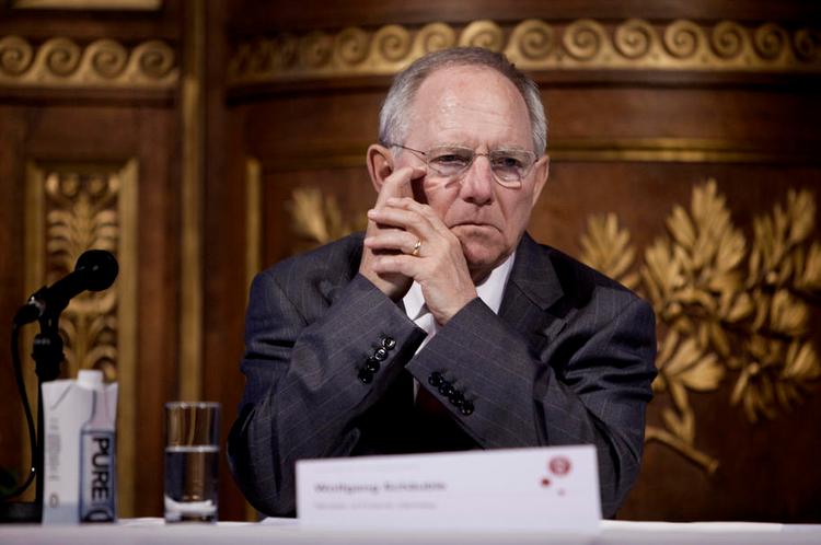 Uundværlig. Den tyske forbundskanslers højre hånd, Wolfgang Schäuble. Foto: Mie Brinkmann 