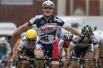 To af Greipels førstepladser hjemførtes på de indledende etaper i Post Danmark Rundt, hvor han kom i gang igen efter at have slået til med tre flotte opvisninger i Tour de France - her på femte etape til Saint-Quentin. 