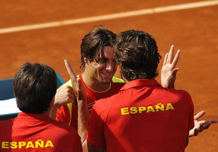 AFGØRELSEN. I sin sidste sæson på topplan får David Ferrer chancen for at slutte med en Davis Cup-finale. 