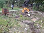 HASHBULE. Sporene efter 'Sumpen' fjernes fra Nørrebroparken. 
