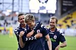 Målmager. Aron Jóhannsson, der har scoret syv gange i Superligaen i denne sæson, er næppe en spiller, AGF vil skille sig af med lige med det samme. 