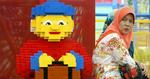 KLODSMAJOR. Asiens første Legoland er netop åbnet. Det er Legomanden til venstre. 