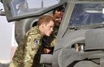 udstationeret. Prins Harry er nummer tre i den britiske tronarvefølge. I øjeblikket er han udstationeret i Afghanistan, hvor han flyver helikopter. 