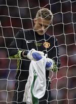 Duellant. Kampen om pladsen i United-målet er helt åben, vurderer Anders Lindegaard. 