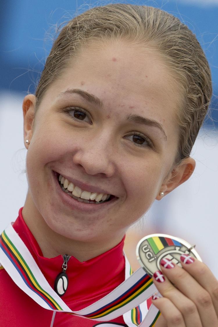 Succes. Teenageren Cecilie Uttrup Ludwig hentede Danmarks første medalje ved årets VM. 