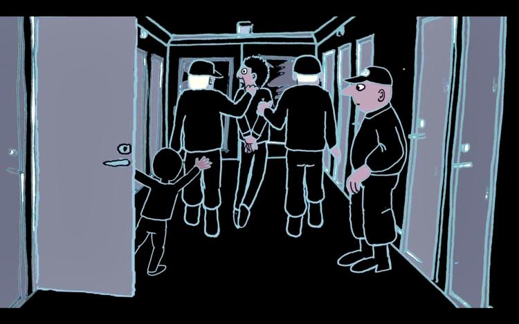 Råt. Scenen her fra 'Solén - Jeg altid husker far' var ifølge instruktør Jannik Hastrup for skrap for Det Danske  Filminstituts konsulent. 