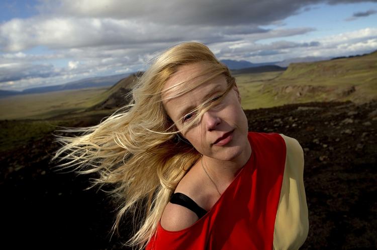 Fredfyldt. Tina Dickow har fundet lykken på Island med mand og barn. 