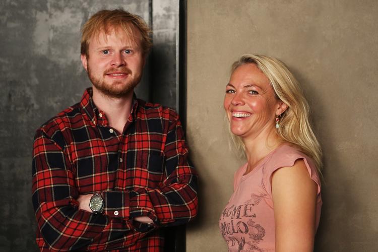 Jonatan Spang og Trine Pallesen er begge medarbejdere i statsministerens stab i 'Forbrydelsen III' 