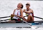 astmatisk. Roeren Juliane Elander Rasmussen (tv) er en af de danske atleter, der lider af astma. Hun klarede sig sammen med makkeren klarede Anne Lolk Thomsen til finalen ved OL i London i år. 