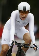 sølv. Linda Melanie Villumsen optræder nu med succes for New Zealand. 