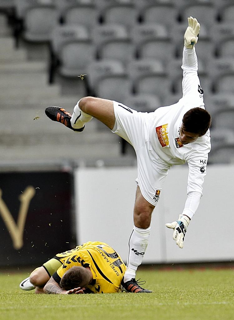 balance.  Jesper Hansen har været på kontrakt som målmand i FC Nordsjælland, mens klubben har udviklet sig til storhed. 