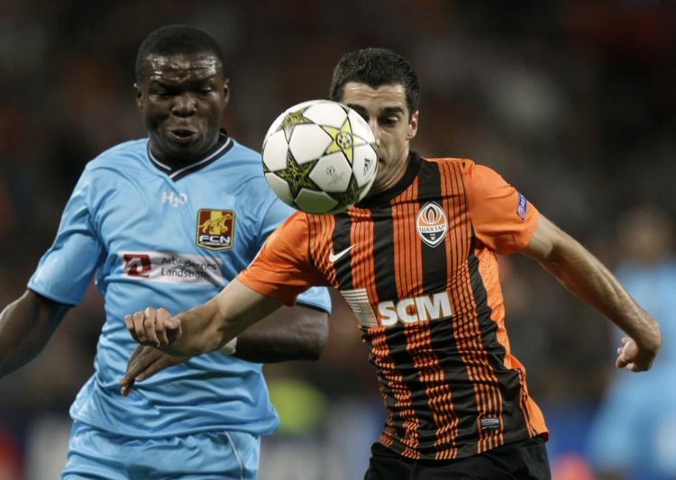 Matchvinder. Henrik Mkhitaryan viste klassen, da han med to mål sikrede ukrainerne sejren. 