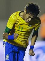 Supertalent. Neymar er Brasiliens store håb og manden, der skal føre brasserne til VM-titlen på hjemmebane i 2014. 