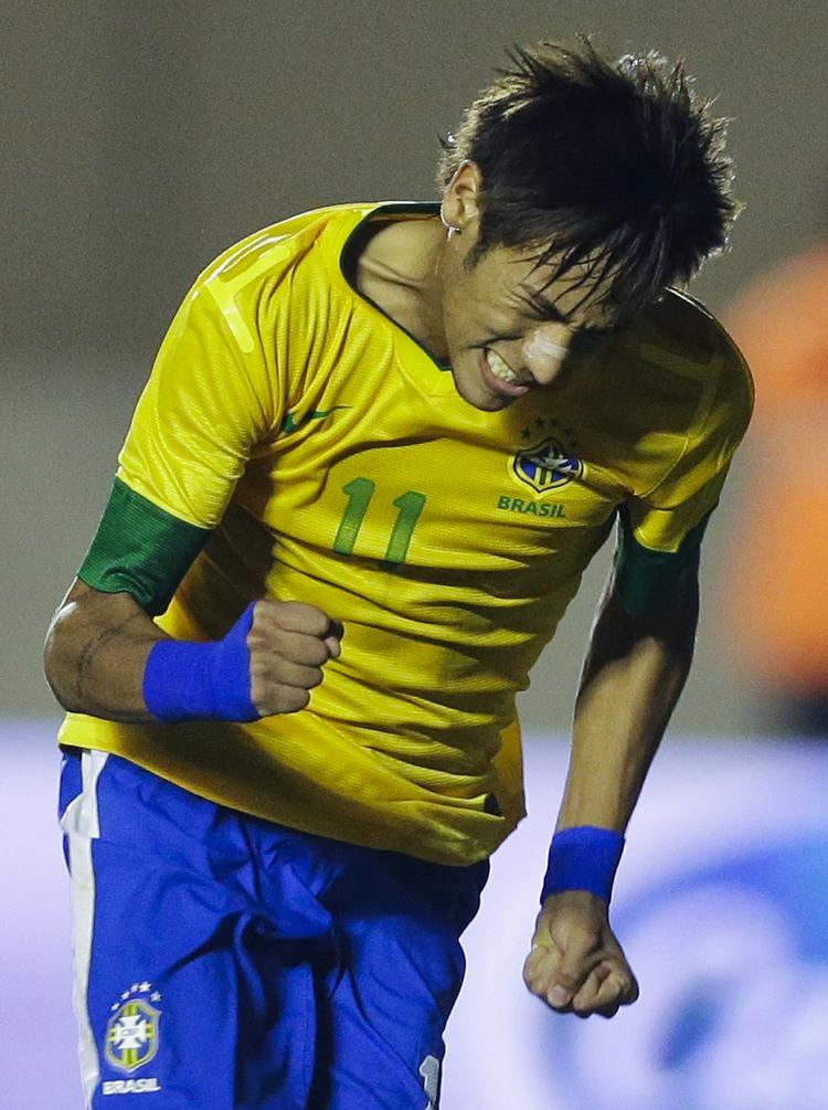Supertalent. Neymar er Brasiliens store håb og manden, der skal føre brasserne til VM-titlen på hjemmebane i 2014. 