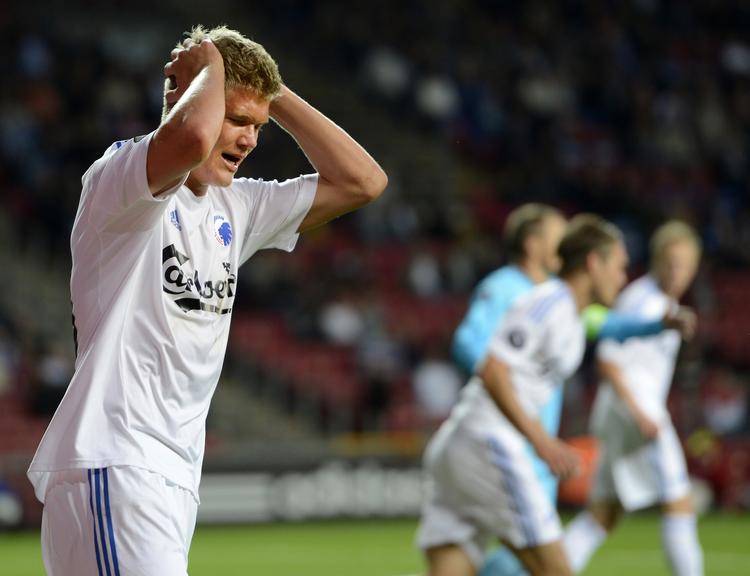 målscorer. Unge Andreas Cornelius er kommet godt fra start som seniorspiller i FCK. 