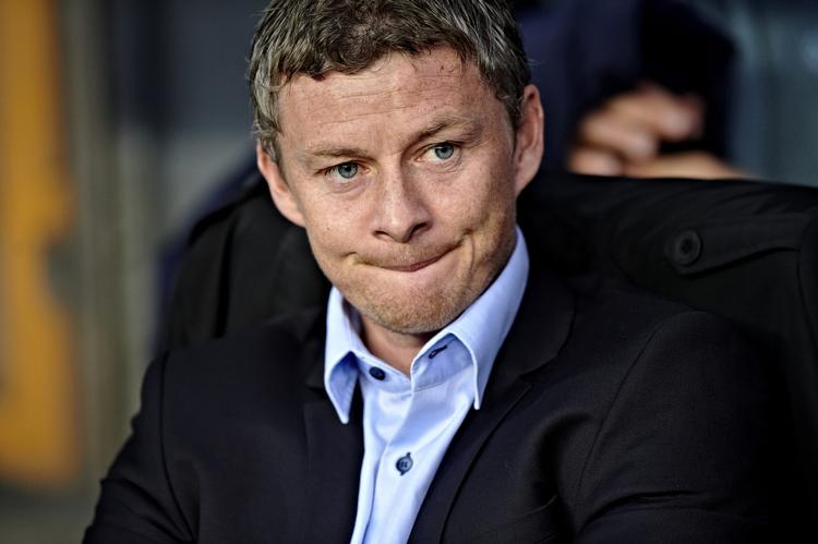 Veteran. Den tidligere United-stjerne Ole Gunnar Solskjær var igennem store dele af følelsesregistret i Parken. 