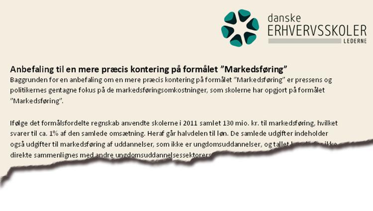 Vejledning? Sådan ser det omstridte brev ud. 