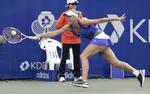 FLYVENDE. For tredje kamp i træk vandt Caroline Wozniacki med overbevisende cifre i Seoul. 