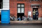 GADE-FEST. Fredag blev der afholdt gade-fest på Nørrebro, netop for at støtte op omkring problemet med beskyttelsespenge. 