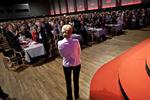 politik. Statsminister Helle Thorning-Schmidt og flere hundrede andre socialdemokrater er samlet til kongres i Aalborg. 