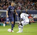 Topscorer. Zlatan har fem af PSG's skes mål i ligaen i denne sæson. 