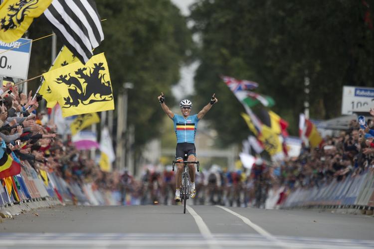 VERDENSMESTER. Op ad Cauberg kunne ingen følge med Philippe Gilbert. 