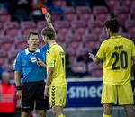 ud. Selv om Clarence Goodson havde mange indsigelser, var Michael Tykgaards udvisning af Brøndbyanføreren svær at være uenig i. 