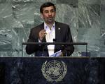 YTRINGSFRIHED. Irans præsident Mahmoud Ahmadinejad mener ikke, at den islamklritiske film 'Innocence of Muslims' har noget at gøre med ytringsfrihed. 