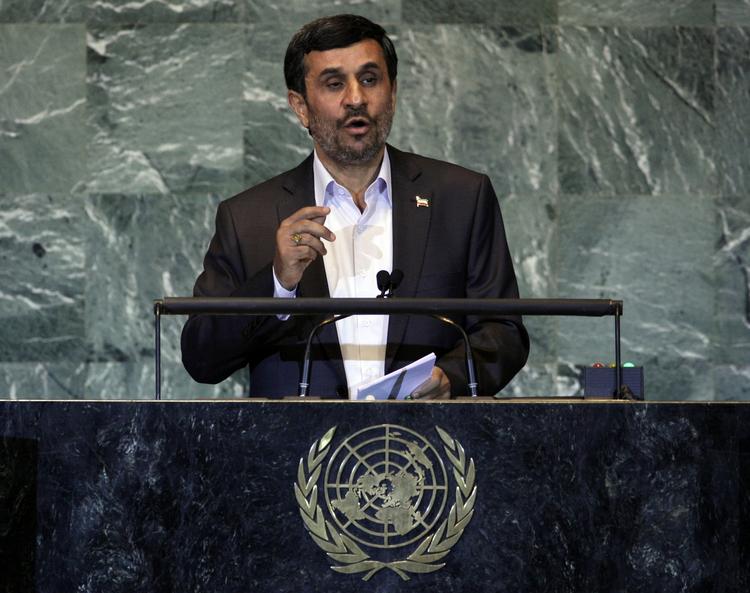 YTRINGSFRIHED. Irans præsident Mahmoud Ahmadinejad mener ikke, at den islamklritiske film 'Innocence of Muslims' har noget at gøre med ytringsfrihed. 